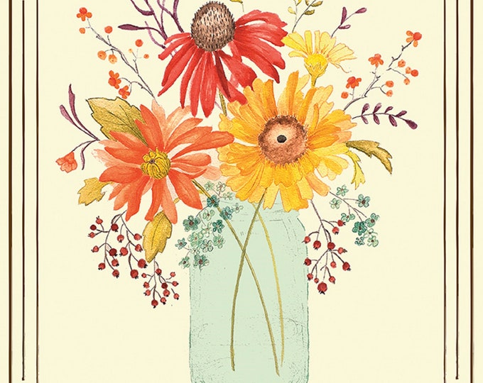 Riley Blake Designs Adel in Autumn Panel by Sandy Gervais - (item ...