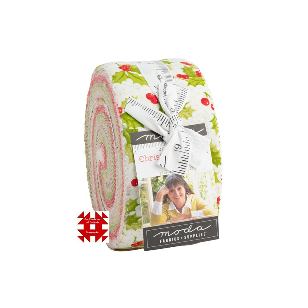 Moda Christmas Stitched Jell Roll by Joanna Figueroa for Fig Tree & Co ...