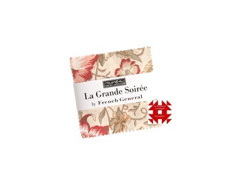 Moda La Grande Soiree Mini Charm Pack by French General
