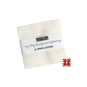 Moda Itty Bitty Background Gatherings Mini Charm Pack by Primitive Gatherings