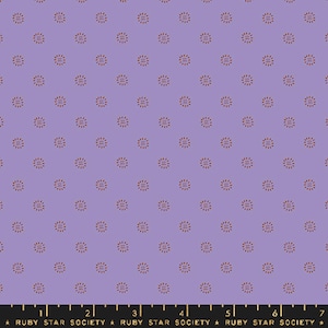 Collezione collaborativa di fiori preferiti della Ruby Star Society - Stampa floreale timbrata in cardo (articolo n. RS5150 18) - metraggio