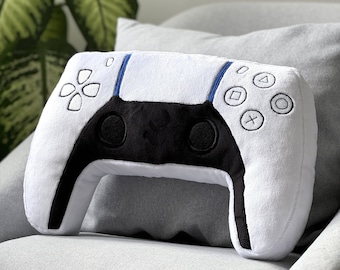 Game Controller Pillow - Controller Cushion - Game Room Decor - Plush Game Controller - Video Game Pillow - Gamer Pillow