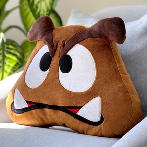 Goomba Pluszowy - Poduszka Goomba - Goomba Super Mario - Super Mario Pluszowy