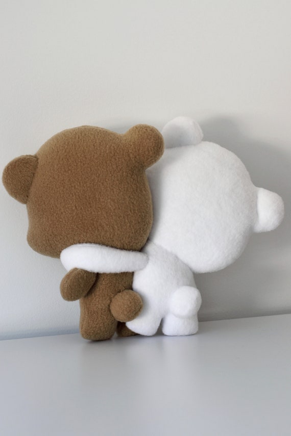 milk and mocha plush