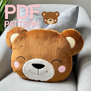 PDF Teddy Bear Pattern - Teddy Bear Sewing Pattern