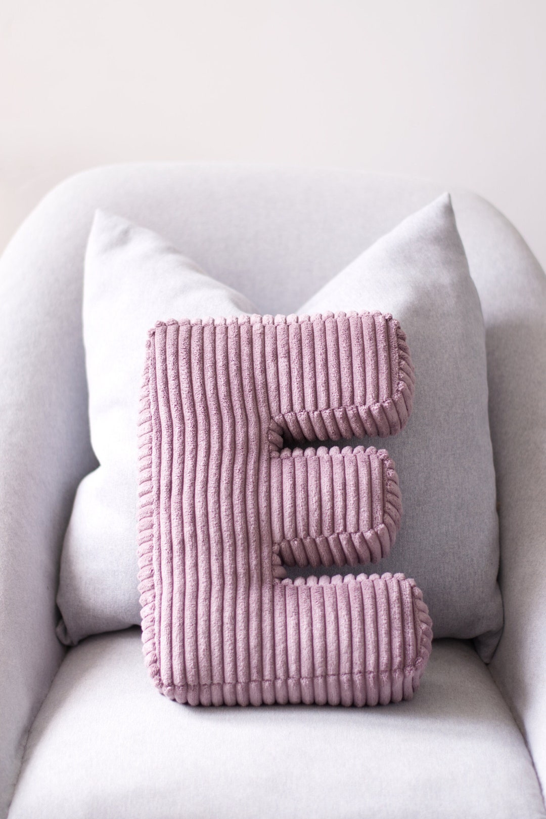 Letter Pillow Corduroy Letter Alphabet Pillow Alphabet Etsy