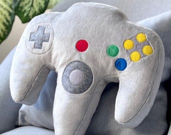 Nintendo 64 Game Controller Pillow Plush - Etsy