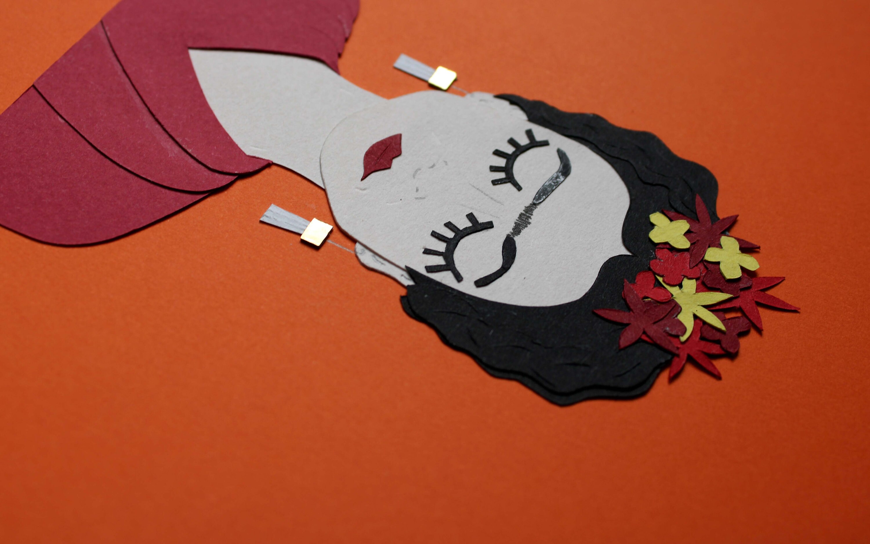 collage-frida-kahlo-papercraft-papercut-handmade-face-paper-cut