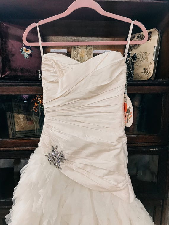 Glamourous Maggie Sottero Haute Couture Wedding Gown Size 12 Etsy