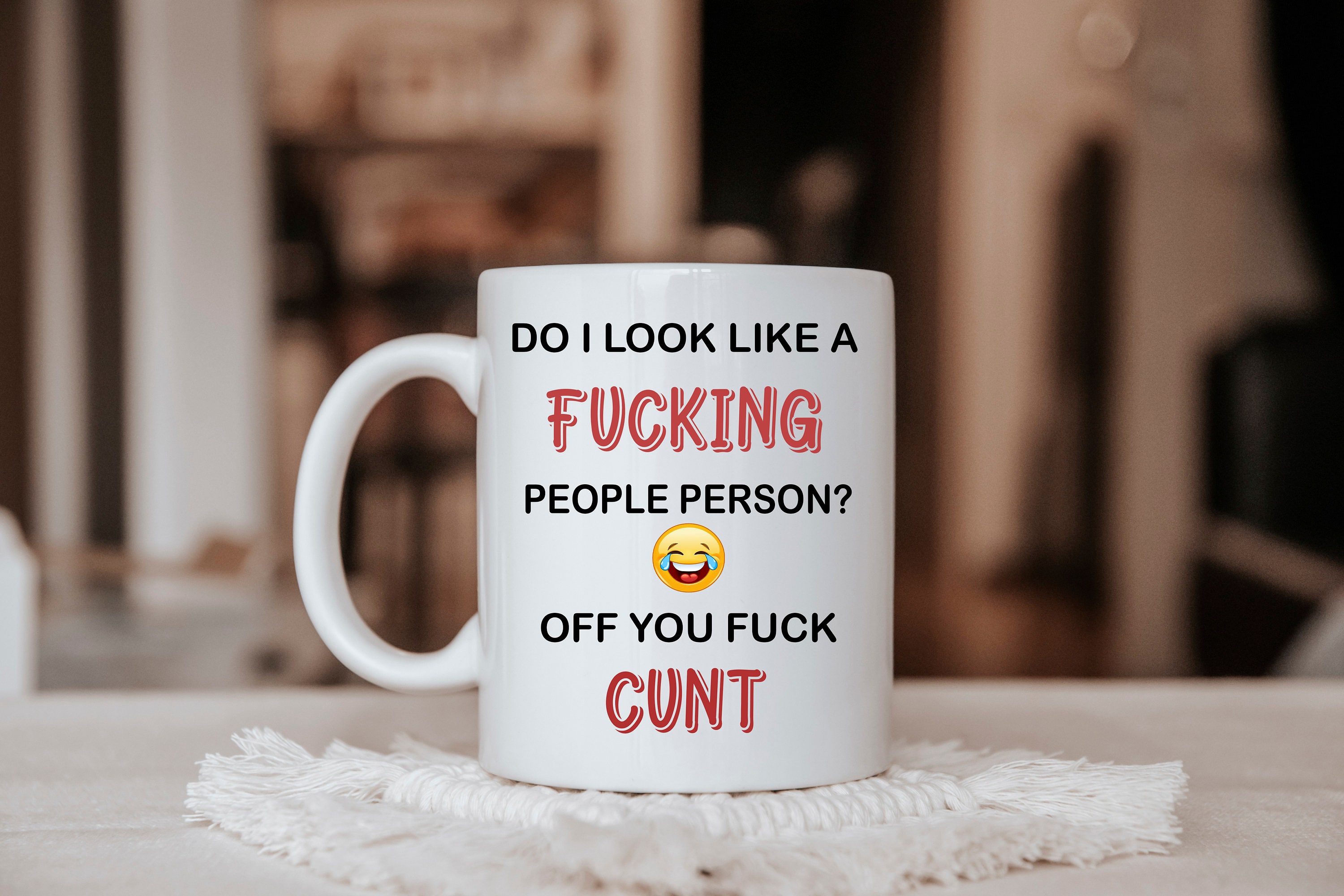 RUDECUNT MUG C**T MUG NOVELTY CHEEKY FUN BIRTHDAY OFFICE GIFT - Foto 7