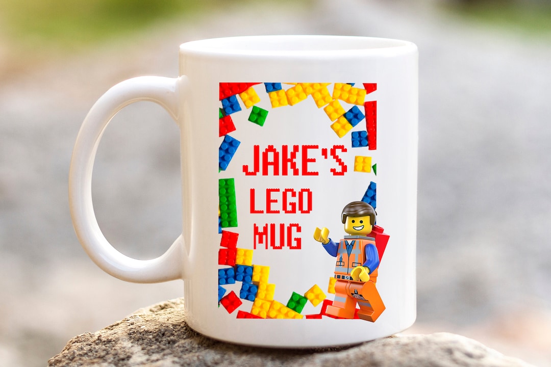 Personalised Lego Mug Girls Boys Christmas Birthday Gift Etsy UK
