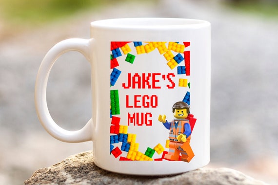 Mug lego personnalisé, cadeau d'anniversaire de Noël filles garçons -   France