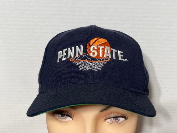 Penn State Basketball Hat 1990’s dark navy green … - image 1