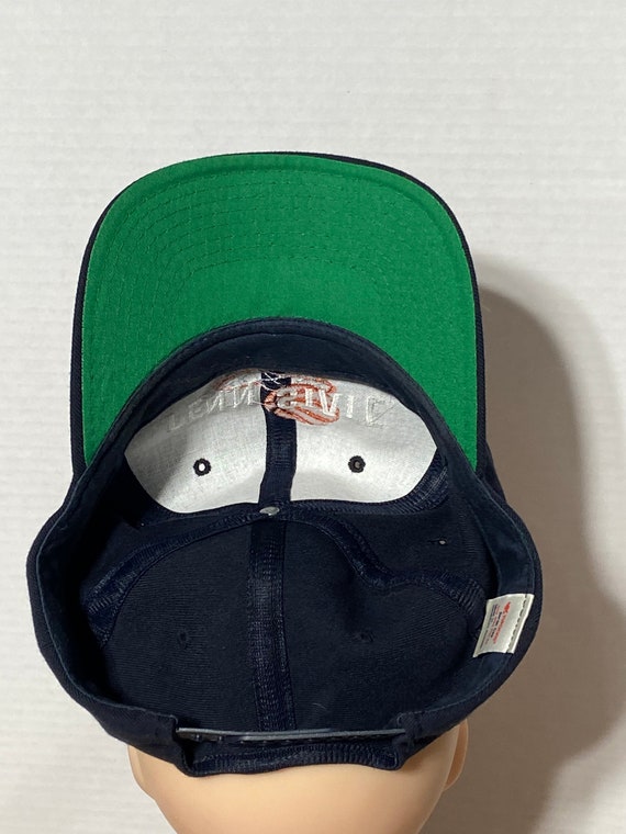 Penn State Basketball Hat 1990’s dark navy green … - image 2