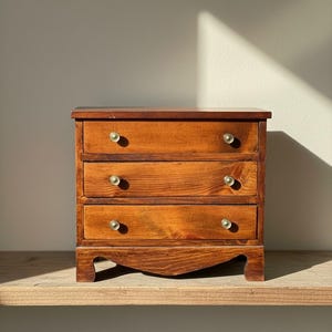 Vintage Small Wood Dresser - Etsy Vintage Small Wood Dresser - Etsy