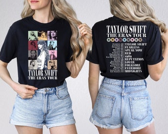 Two Sided Eras Tour Concert Shirt, Long Live Shirt, Concert Outfit, Her Song Lyric Shirt,Eras Tour Tee, TS Merch Shirt,Eras Tour Movie Shirt