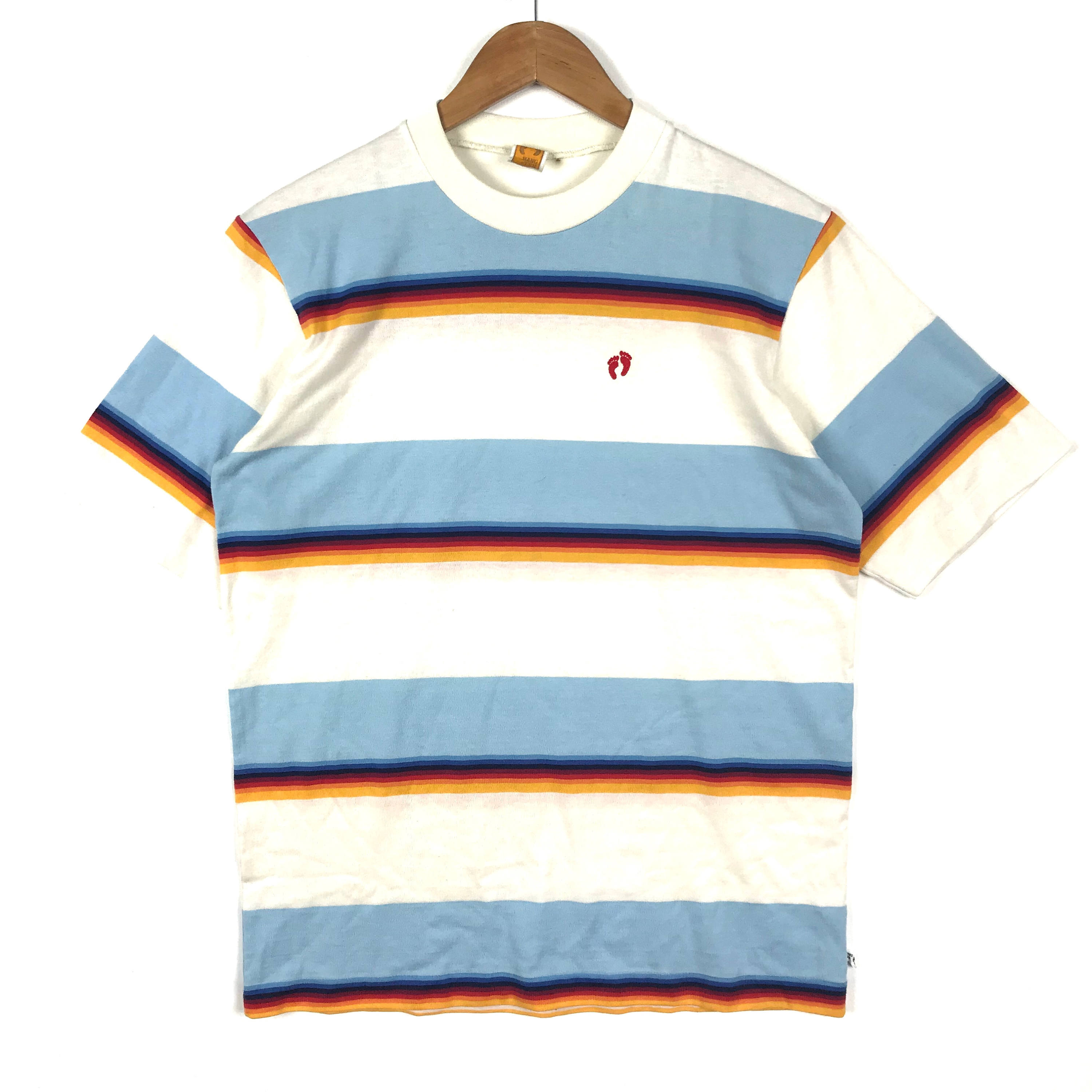 80 s 90 s accrocher dix rayures petit Logo Hawaii surf T Shirt L L taille Hip Hop Swag Streetwear Basic cadeau 80 s 90 s s 90 accrocher dix rayures petit Logo Hawaii surf T Shirt L L taille Hip Hop Swag Streetwear Basic cadeau f69278