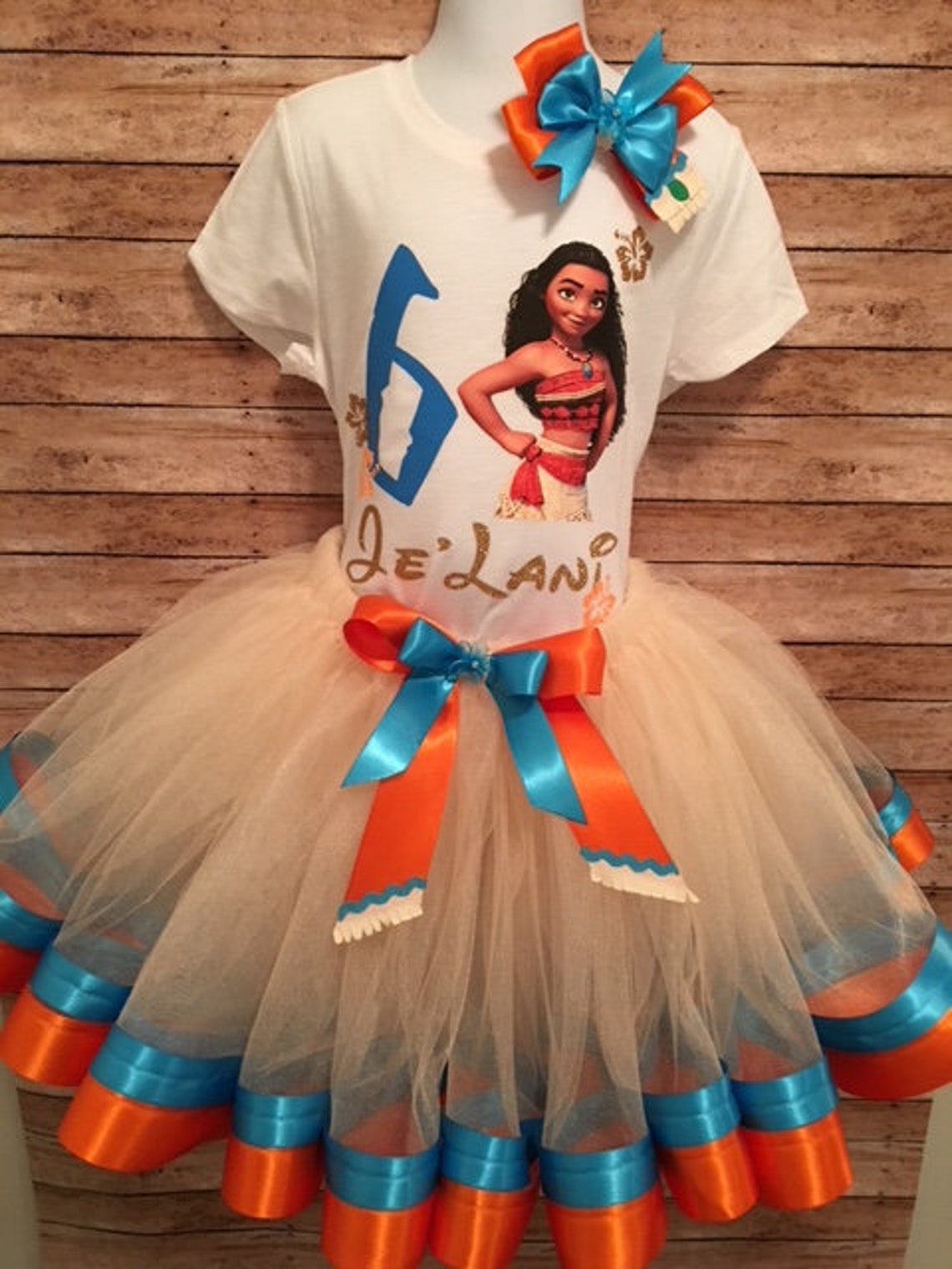 moana tutu set