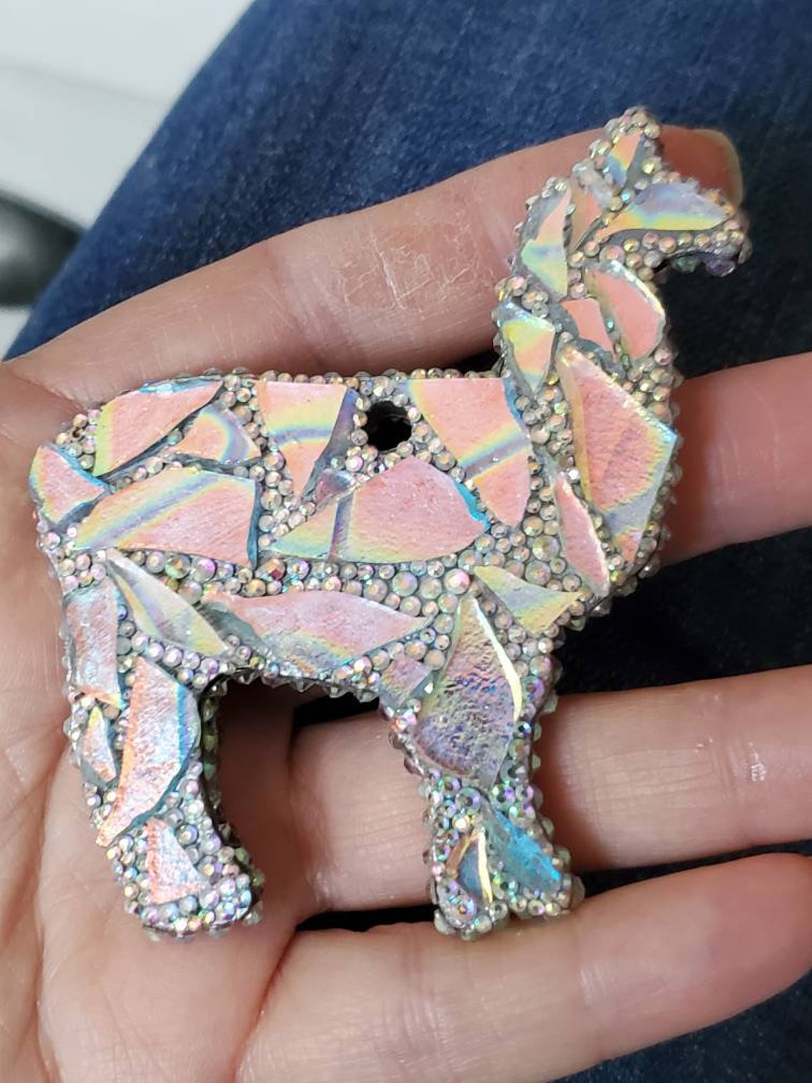 Swarovski Handmade Llama/Alpaca Himmeli Sun Catcher | Etsy