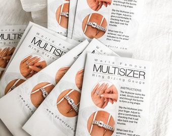 Ring sizer, reusable ring sizer, ring size at home