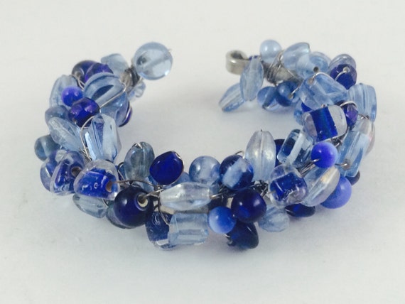 Murano Glass Bead Bracelet - image 1