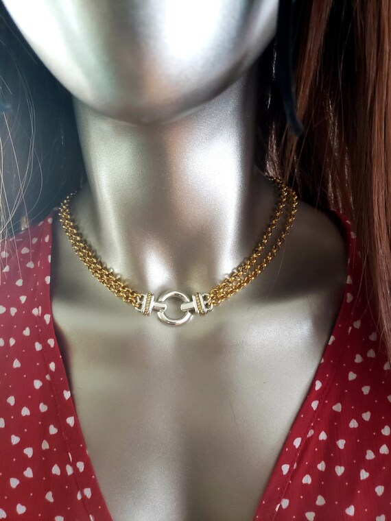 Worthington Gold Tone Long Chain Necklace | eBay