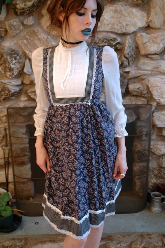 Gunne Sax Mini Prairie Dress