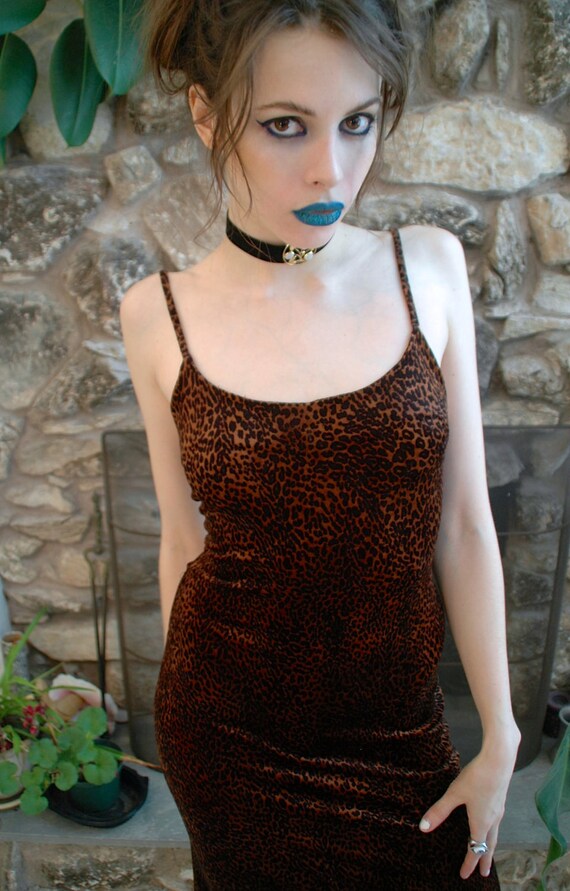 Leopard Print Cocktail Dress