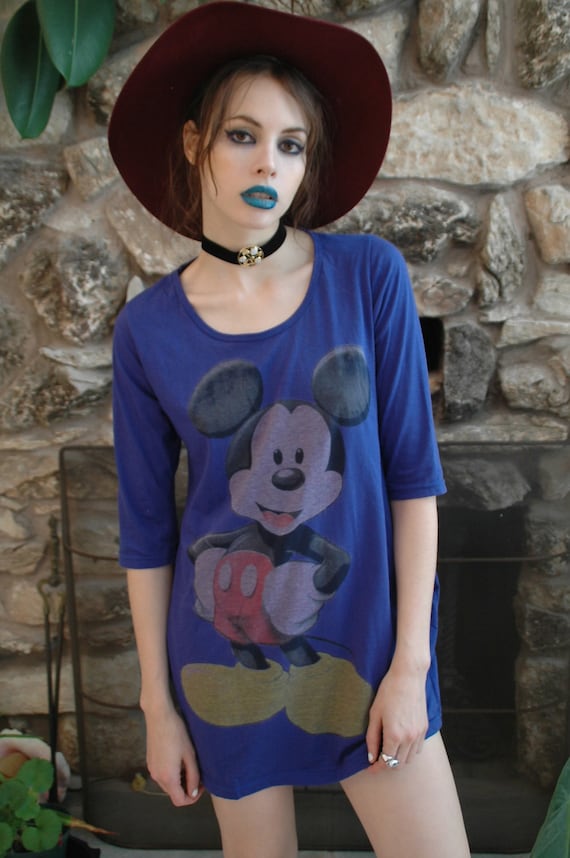 Vintage Mickey Mouse Dress / Shirt