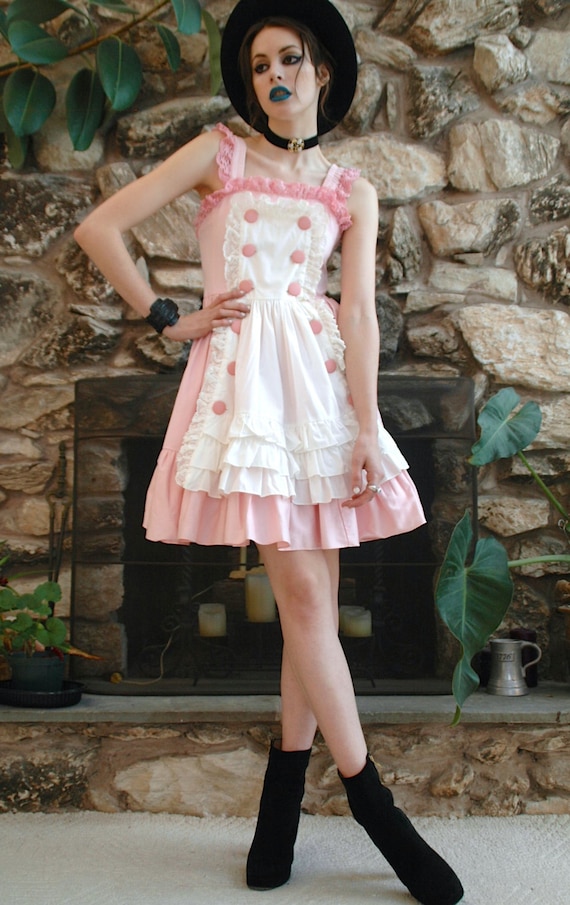 Tokyo Pink Lolita Mini Dress