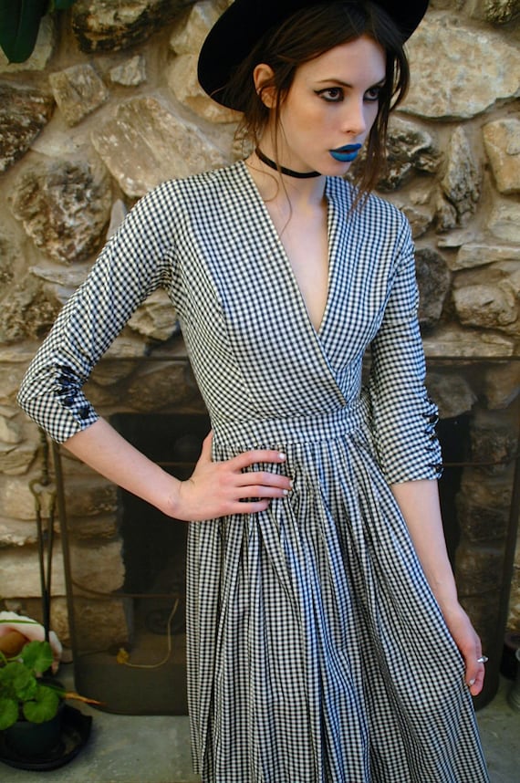 Double Breasted Retro Dress