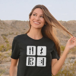 Alto Clef Funny Music T-Shirt Eat Rest Play Repeat Tee Alto Clef Funny Music T-Shirt Eat Rest Play Repeat Tee