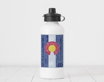 Colorado 14ers Sticker CO State Flag Fourteeners 5" Indoor/Outdoor Sticker