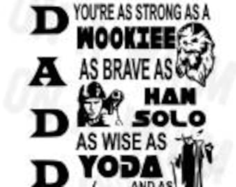 Download Daddy Star Wars Svg Etsy