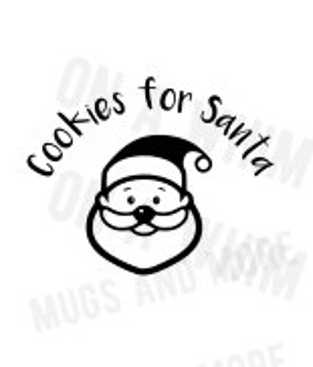 Svg Cookies for Santa SVG for Santa Plate DIGITAL IMAGE Only - Etsy