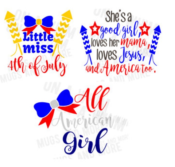 Download Toddler T Shirt Svg Digital Image Svg Bundle Girls 4th Of Etsy