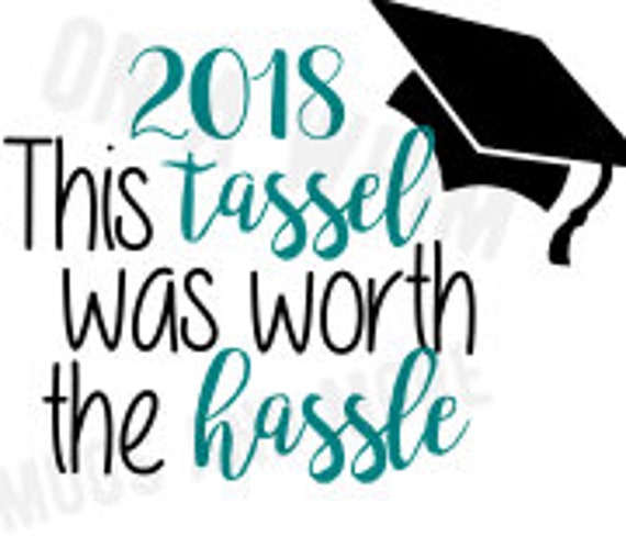 Download Graduation SVG digital image SVG This tassel was worth the | Etsy