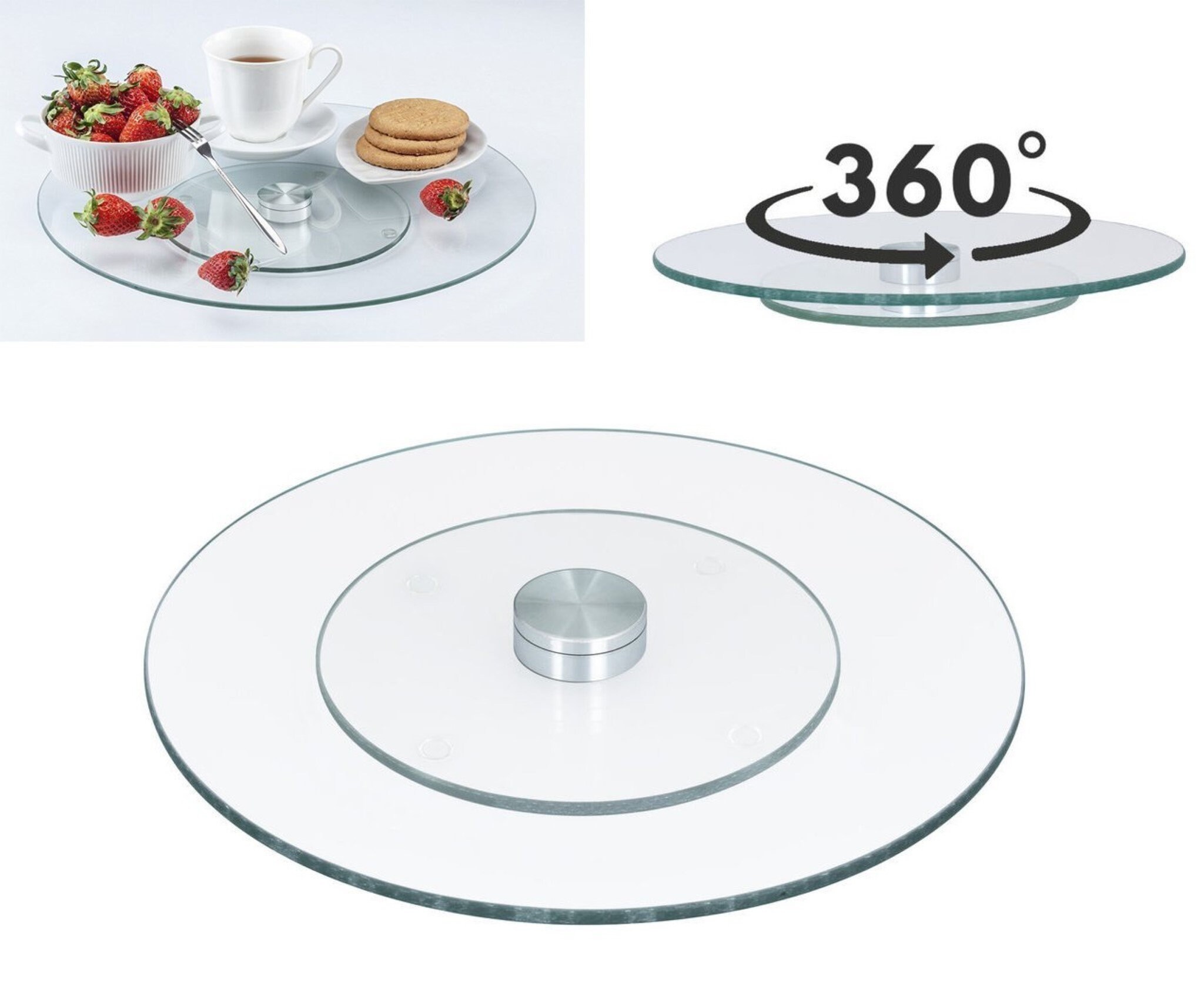 Custom Designed 12 inch lazy susan turntable stained glass Etsy