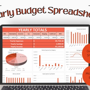 Budget Spreadsheet | Financial Planner | 2023 Digital Budget Template | Google Sheets & Excel | Budget Spreadsheet | Budget By Paycheck