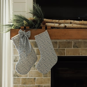 Quilted Bow Stocking PDF Sewing Pattern, DIGITAL File, Detailed Video ...