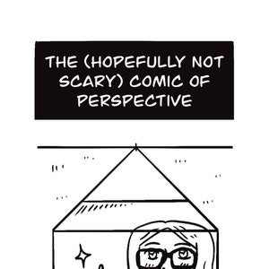 Guide to Perspective | Mini Zine | Cute Comic | How To Zine | Mini Comic
