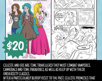 Mindless MUSE Volume 1 (12+ comic book) | Graphic Novel | Shojo Comic Book | Fantasy Book | Time Travel | Magic | Comedy