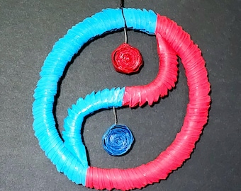 3D Origami Handmade -  Yin Yang Symbol