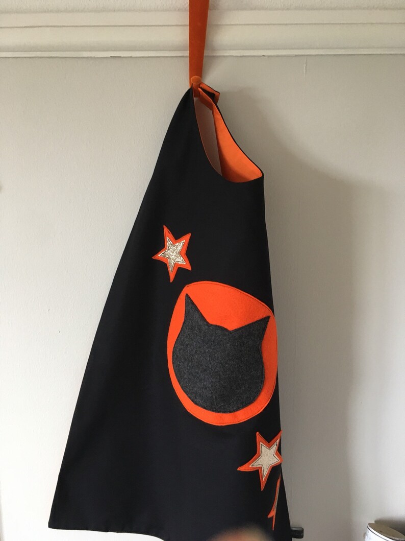 Cat Cape Cape Cape Costume Witches Cape Fun Cape Etsy