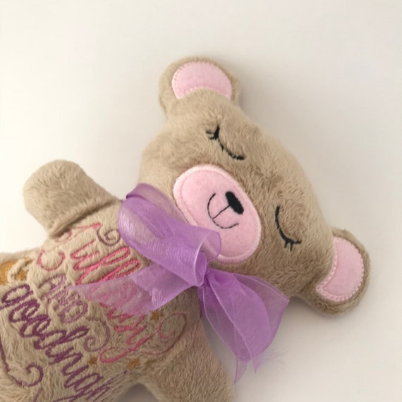 personalised baby teddy