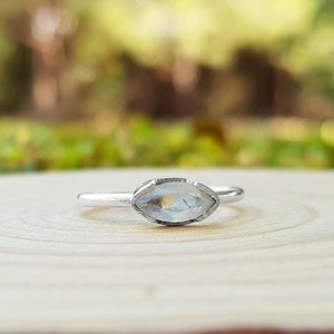 Regenbogen Mondstein Stapelringe, Fein 925 Sterling Silber Ring, stapelbar Ring, Minimal Ring, Versprechen Ring, Jahrestag Ring, GypsyJewelry