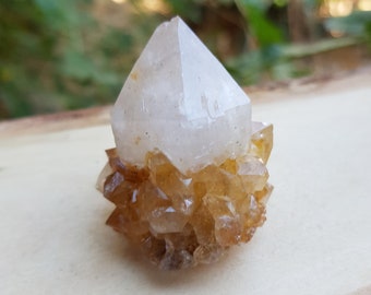 A++ Natural Quartz And Citrine Cluster Top Grade Mineral Specimen