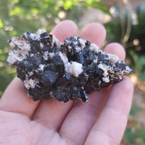 Aegirine with Orthoclase Specimen: Raw Crystal Blade from Malawi (48g)
