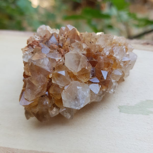 Natural Smoky Citrine Quartz Clusters,  Mineral Specimen, Crystal Clusters