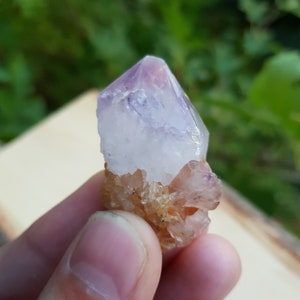 Amethyst Spirit Quartz , Amethyst Cactus Quartz, Crystals Rocks Minerals